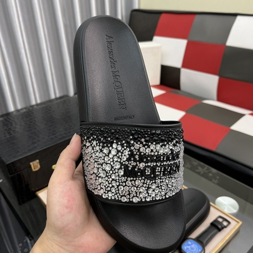 Replica Alexander McQueen Slippers For Women #995866 $64.00 USD for Wholesale