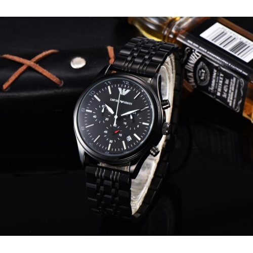 Armani Watches For Men #995905 $40.00 USD, Wholesale Replica Armani Watches