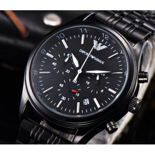 Replica Armani Watches For Men #995905 $40.00 USD for Wholesale