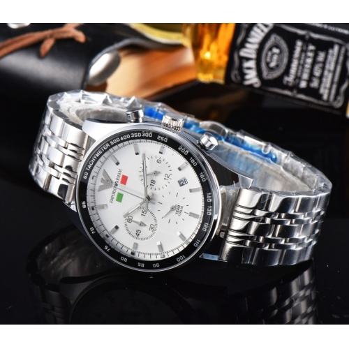 Replica Armani Watches For Men #995906 $40.00 USD for Wholesale