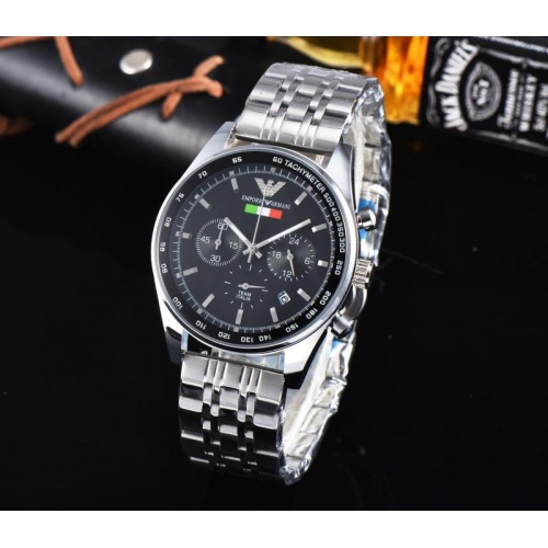 Armani Watches For Men #995907 $40.00 USD, Wholesale Replica Armani Watches