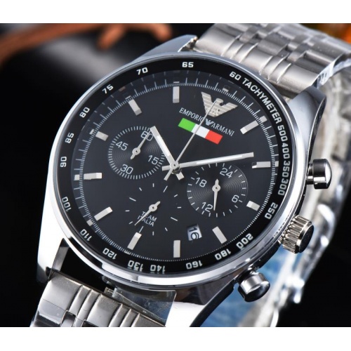Replica Armani Watches For Men #995907 $40.00 USD for Wholesale