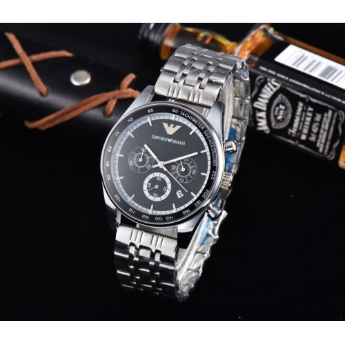 Armani Watches For Men #995908 $40.00 USD, Wholesale Replica Armani Watches