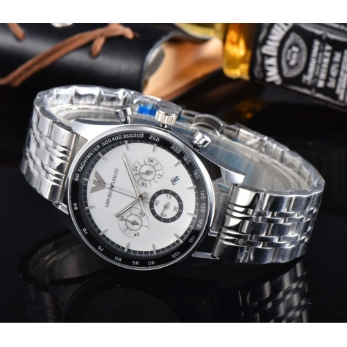 Replica Armani Watches For Men #995909 $40.00 USD for Wholesale