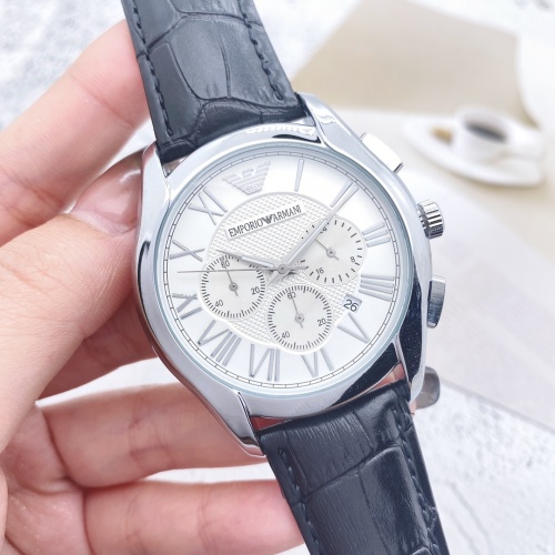 Armani Watches For Men #995910 $32.00 USD, Wholesale Replica Armani Watches