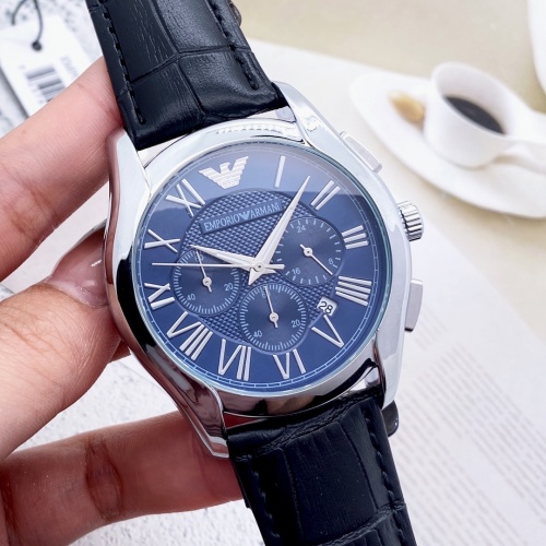 Armani Watches For Men #995911 $32.00 USD, Wholesale Replica Armani Watches