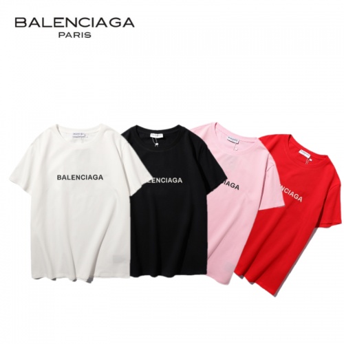 Replica Balenciaga T-Shirts Short Sleeved For Unisex #995955 $27.00 USD for Wholesale