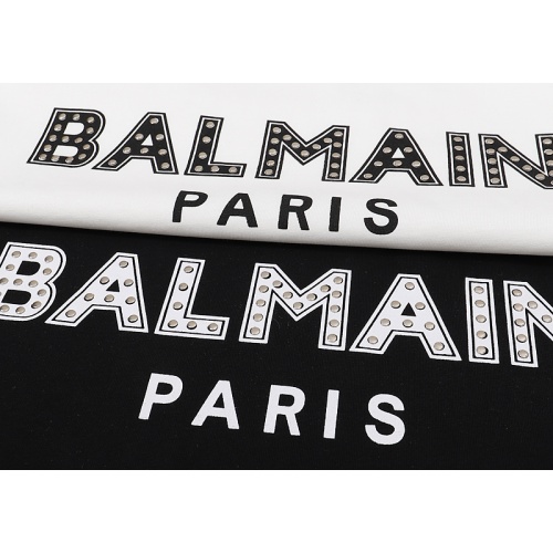 Replica Balmain T-Shirts Short Sleeved For Unisex #995971 $32.00 USD for Wholesale