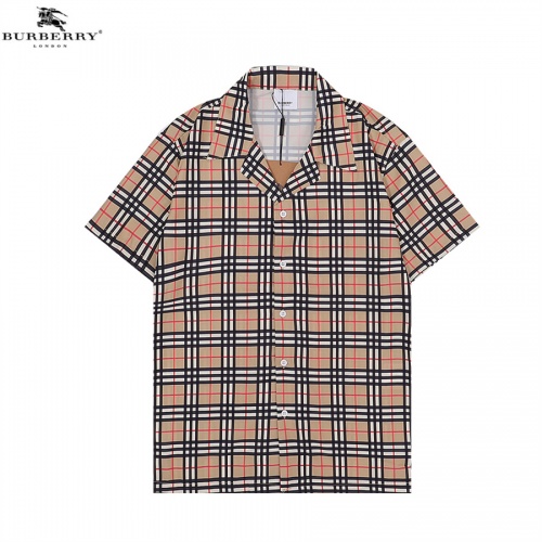 Burberry Shirts Short Sleeved For Men #996042