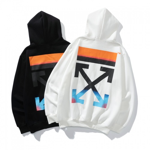 Replica Off-White Hoodies Long Sleeved For Men #996071 $42.00 USD for Wholesale