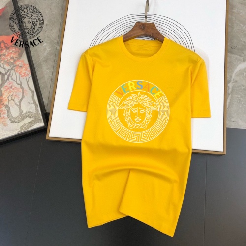 Versace T-Shirts Short Sleeved For Unisex #996151 $25.00 USD, Wholesale Replica Versace T-Shirts