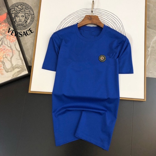 Versace T-Shirts Short Sleeved For Unisex #996160 $25.00 USD, Wholesale Replica Versace T-Shirts