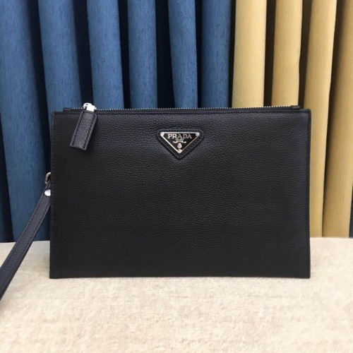 Prada AAA Man Wallets #996333 $64.00 USD, Wholesale Replica Prada AAA Man Wallets