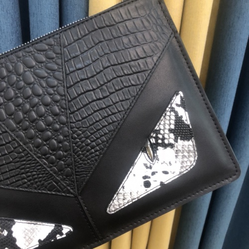 Replica Fendi AAA Man Wallets #996336 $64.00 USD for Wholesale