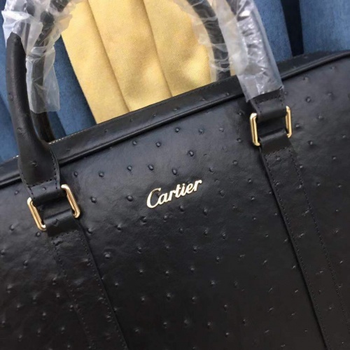 Replica Cartier AAA Man Handbags #996357 $105.00 USD for Wholesale