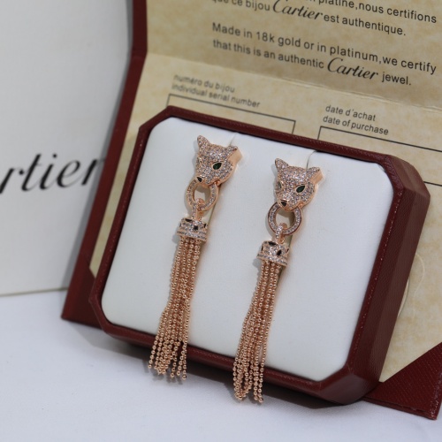 Cartier Earrings For Women #996365 $48.00 USD, Wholesale Replica Cartier Earrings