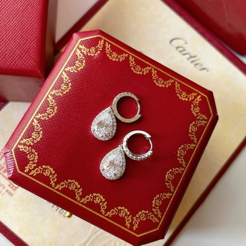Replica Cartier Earrings For Women #996429 $32.00 USD for Wholesale