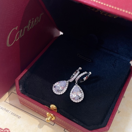 Replica Cartier Earrings For Women #996429 $32.00 USD for Wholesale