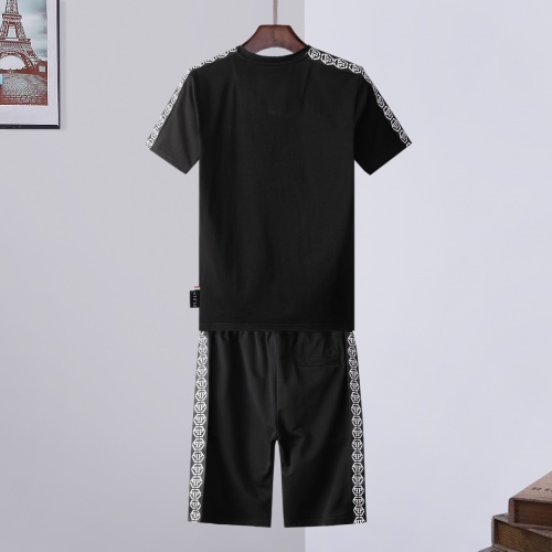 Replica Philipp Plein PP Tracksuits Short Sleeved For Men #996849 $56.00 USD for Wholesale