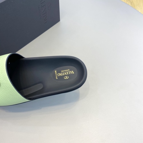 Replica Valentino Slippers For Men #996858 $64.00 USD for Wholesale