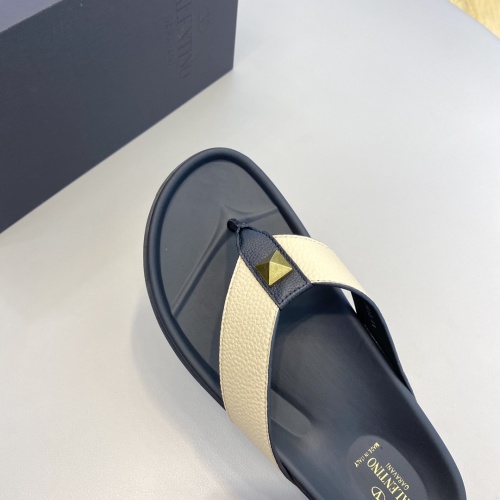 Replica Valentino Slippers For Men #996861 $64.00 USD for Wholesale