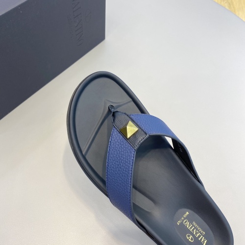 Replica Valentino Slippers For Men #996864 $64.00 USD for Wholesale