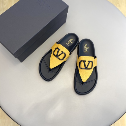 Replica Valentino Slippers For Men #996878 $64.00 USD for Wholesale