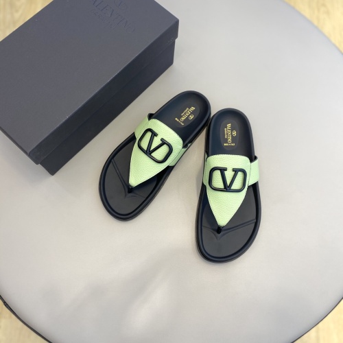 Replica Valentino Slippers For Men #996879 $64.00 USD for Wholesale