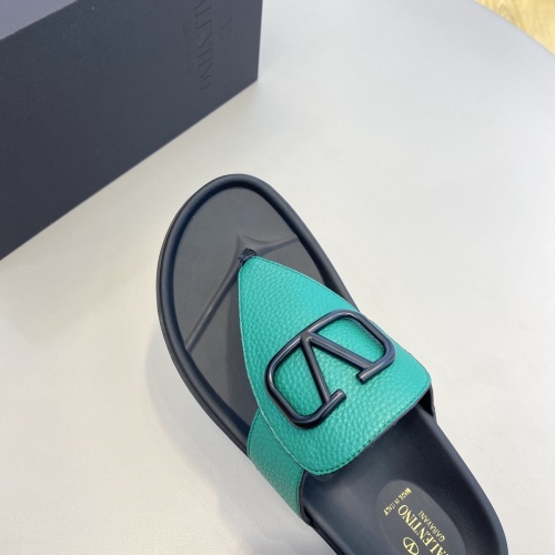 Replica Valentino Slippers For Men #996880 $64.00 USD for Wholesale