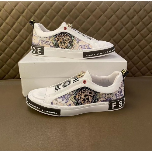 Replica Versace Casual Shoes For Men #996906 $76.00 USD for Wholesale