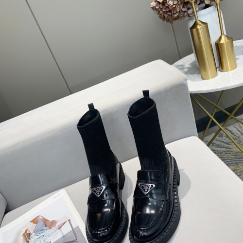 Replica Prada Boots For Women #996935 $98.00 USD for Wholesale