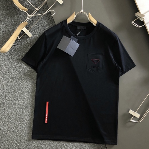 Prada T-Shirts Short Sleeved For Men #996965 $60.00 USD, Wholesale Replica Prada T-Shirts