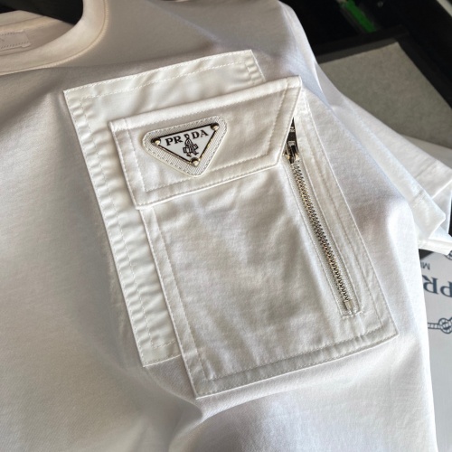 Replica Prada T-Shirts Short Sleeved For Men #996967 $64.00 USD for Wholesale