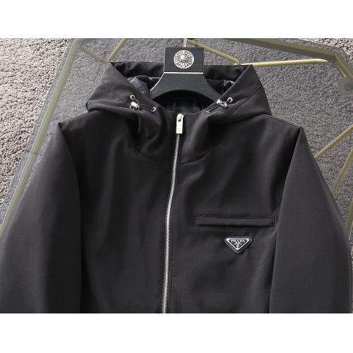 Replica Prada New Jackets Long Sleeved For Men #996977 $85.00 USD for Wholesale