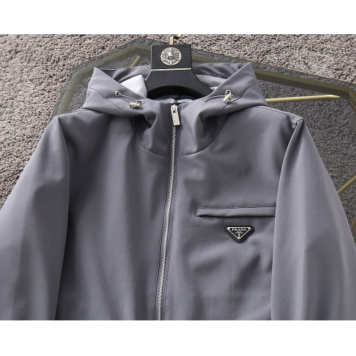 Replica Prada New Jackets Long Sleeved For Men #996978 $85.00 USD for Wholesale