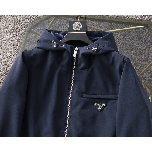 Replica Prada New Jackets Long Sleeved For Men #996979 $85.00 USD for Wholesale