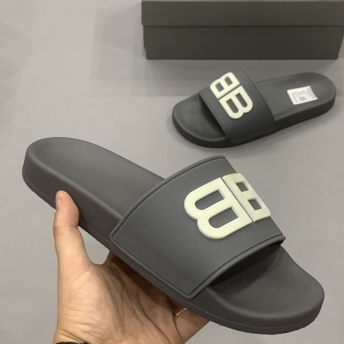 Replica Balenciaga Slippers For Men #997069 $52.00 USD for Wholesale