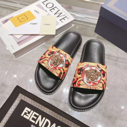 Versace Slippers For Men #997173 $72.00 USD, Wholesale Replica Versace Slippers