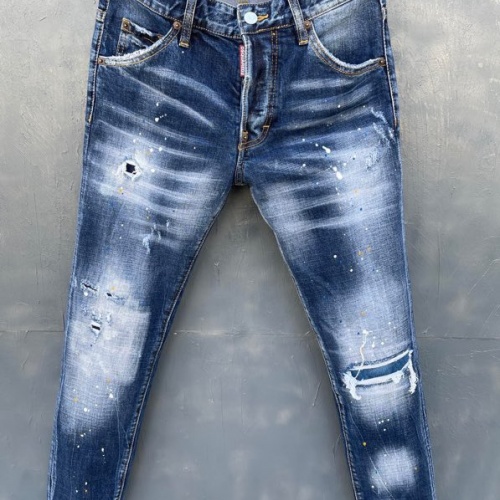 Dsquared Jeans For Men #997248 $68.00 USD, Wholesale Replica Dsquared Jeans
