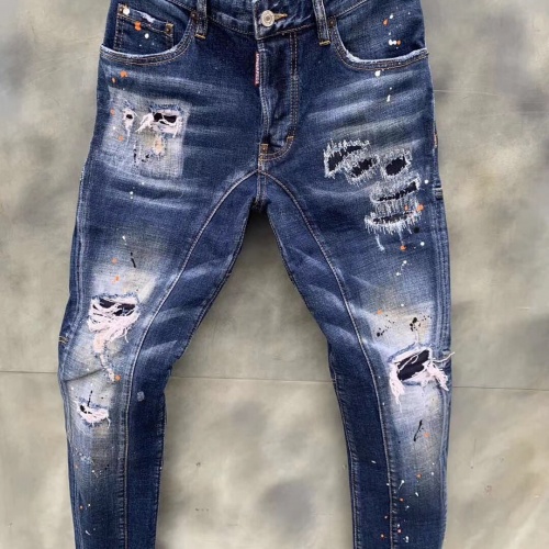 Dsquared Jeans For Men #997249 $68.00 USD, Wholesale Replica Dsquared Jeans
