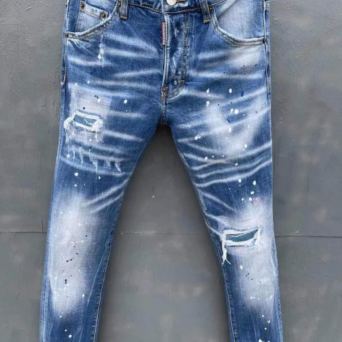 Replica Dsquared Jeans For Men #997262 $68.00 USD for Wholesale