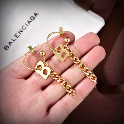 Replica Balenciaga Earrings For Women #997284 $27.00 USD for Wholesale