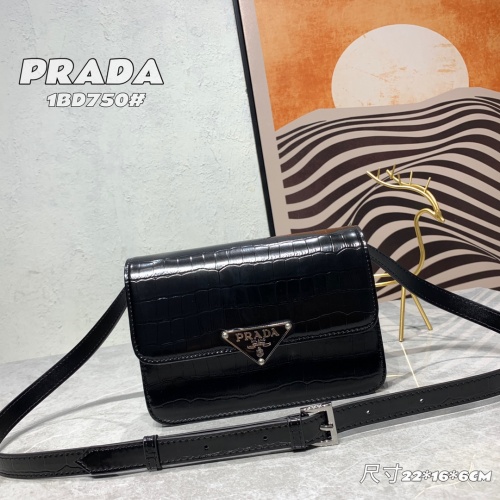 Prada AAA Quality Messeger Bags For Women #997643 $80.00 USD, Wholesale Replica Prada AAA Quality Messeger Bags