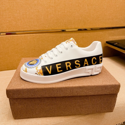 Replica Versace Casual Shoes For Men #997685 $76.00 USD for Wholesale