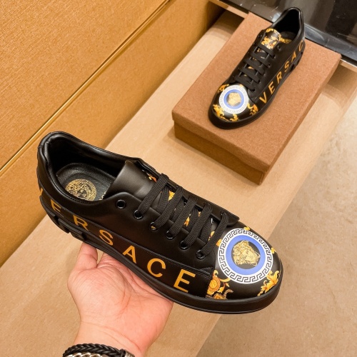 Replica Versace Casual Shoes For Men #997686 $76.00 USD for Wholesale