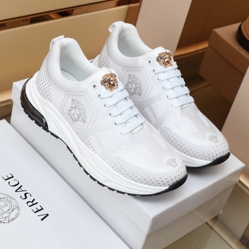 Replica Versace Casual Shoes For Men #997747 $88.00 USD for Wholesale