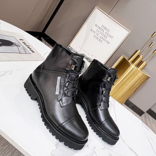 Replica Valentino Boots For Women #997873 $98.00 USD for Wholesale