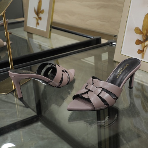 Replica Yves Saint Laurent YSL Slippers For Women #997905 $82.00 USD for Wholesale