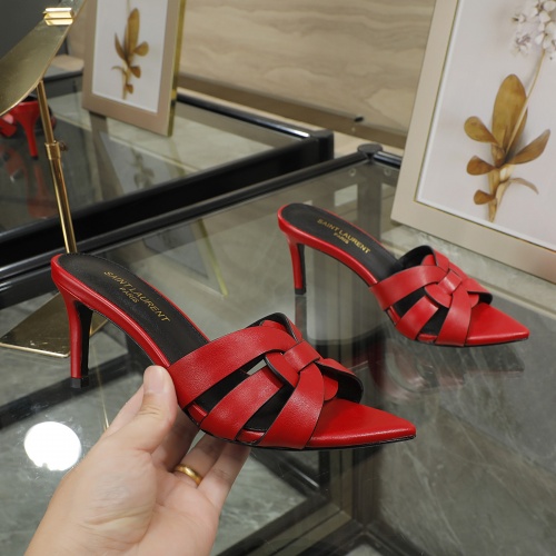 Replica Yves Saint Laurent YSL Slippers For Women #997922 $82.00 USD for Wholesale