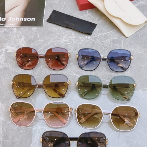 Replica Salvatore Ferragamo AAA Quality Sunglasses #997960 $52.00 USD for Wholesale